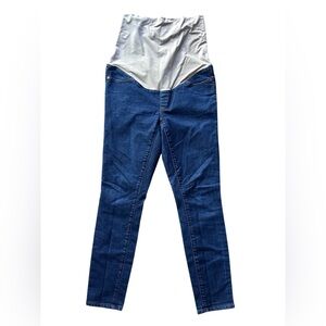 Loft Maternity Jeans Straight Size 6 Blue Medium Wash